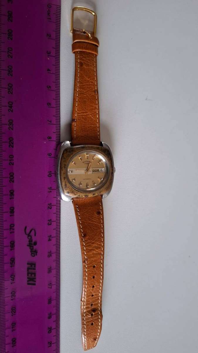 Vintage Rotary automatic gents watch - water pressure tested, model no. 165921