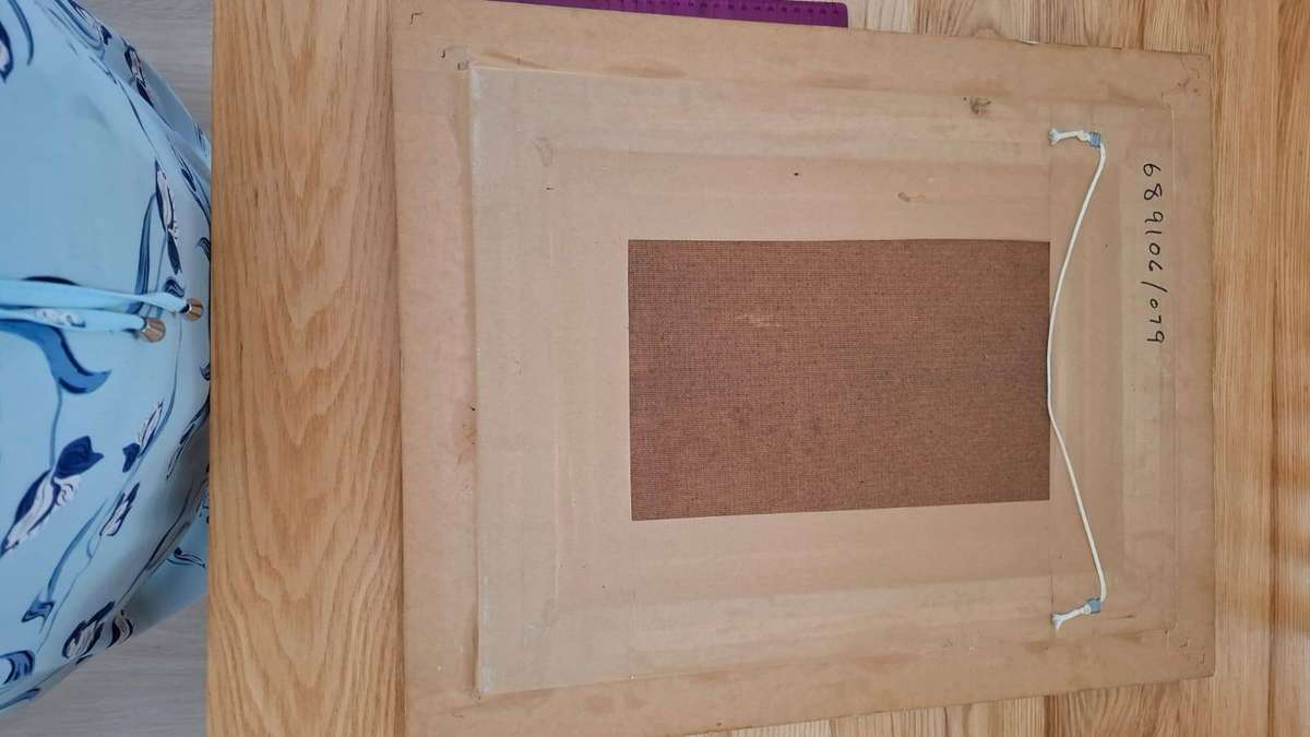 Beautiful Large  Oil on Board by SA Artist Anna Robberts - Bouquet of Flowers 1986 Framed