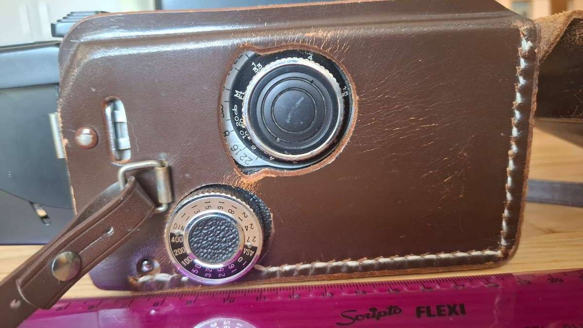 Vintage Yashica A Twin-Lens Reflex (TLR) Camera in Good Condition