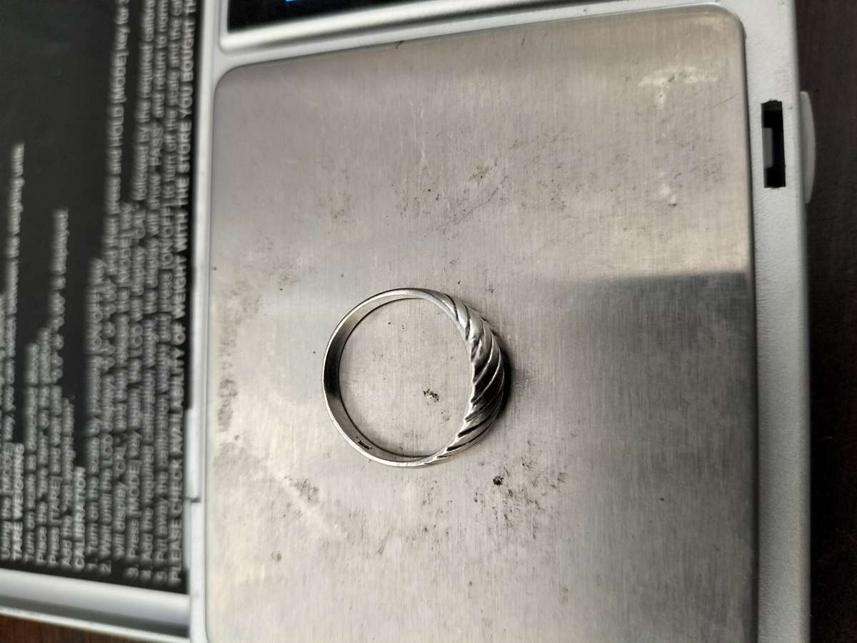 Beautiful Vintage Sterling Silver 925  Ring - 2.9 g