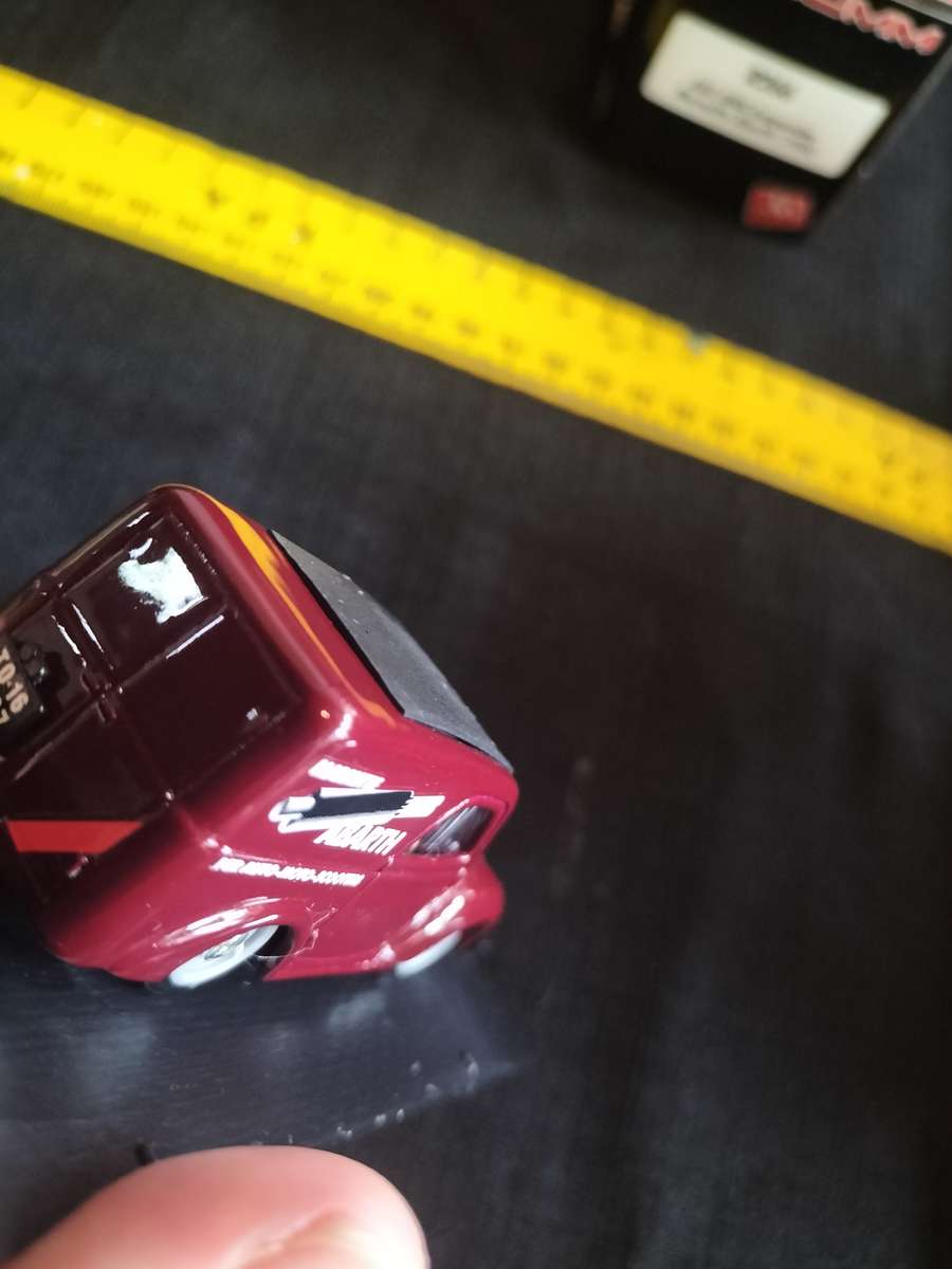 Vintage Brumm R266 Fiat 500C Furgoncino - Marmitte Abarth 1956 -Scale 1/43 -Good Condition