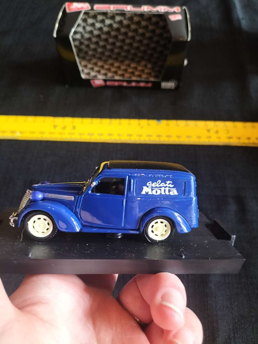 Vintage Brumm R329 Fiat 1100E Furgone Gelati Motta 1950- Scale 1/43  Good Condition