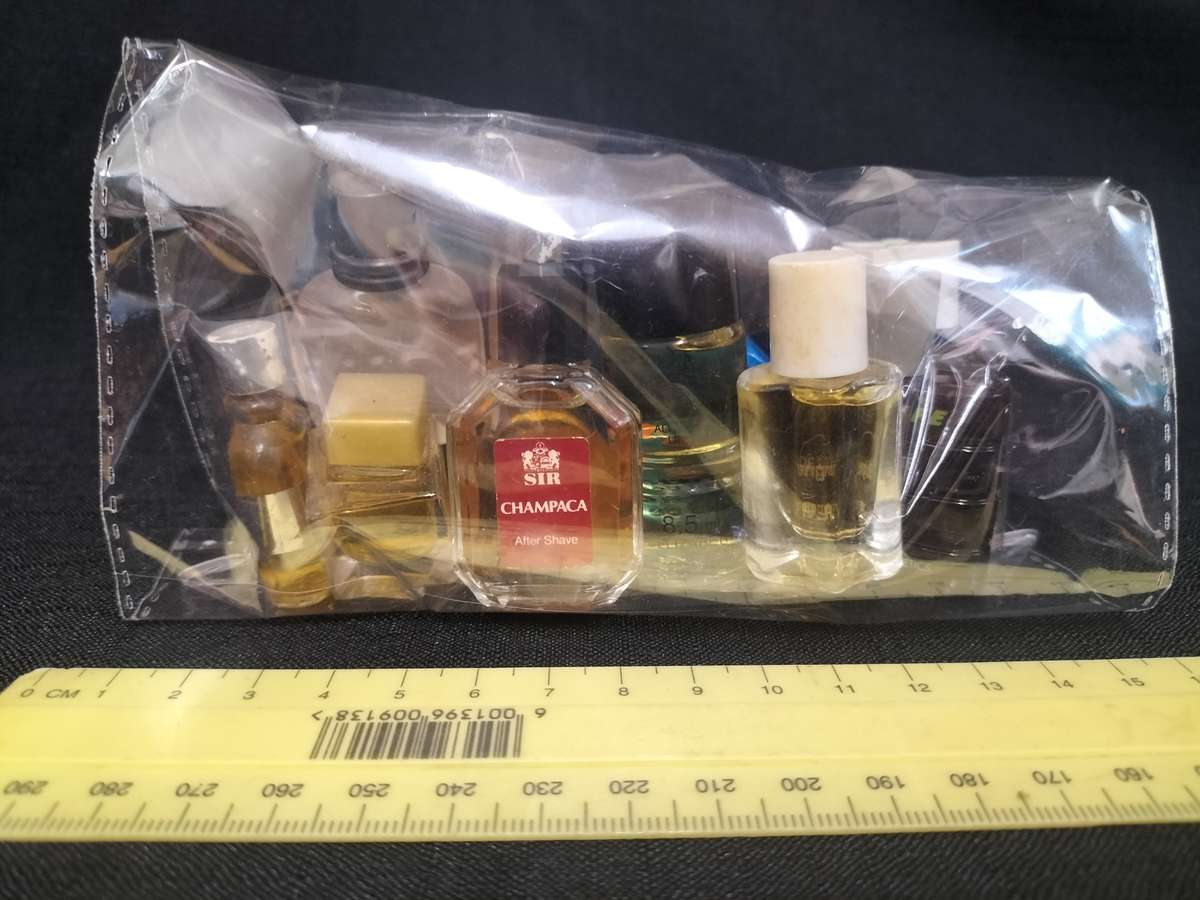 Collection of 10 Vintage Miniature Perfumes