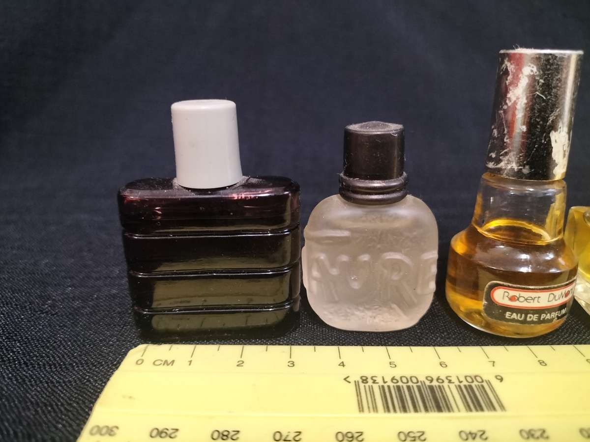 Collection of 10 Vintage Miniature Perfumes