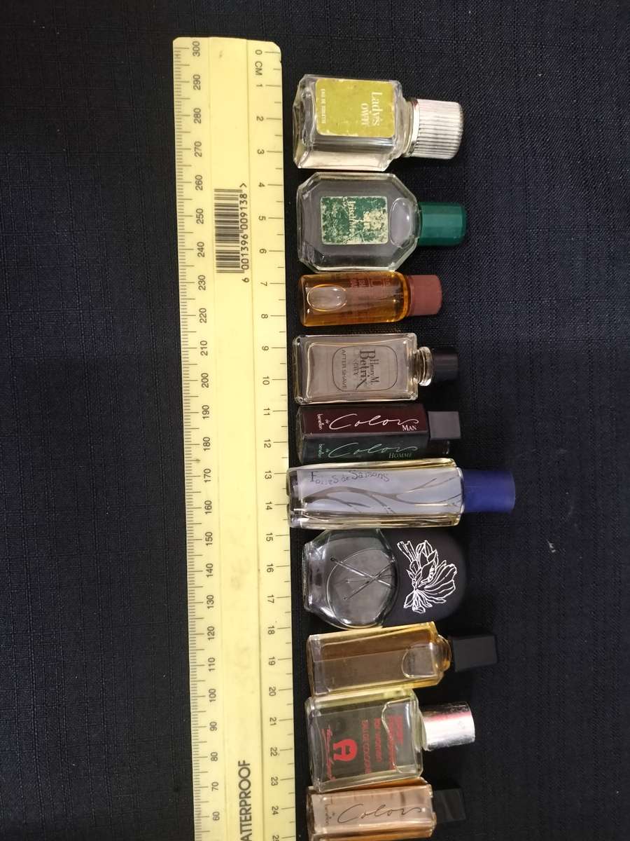 10 Vintage Miniature Perfumes
