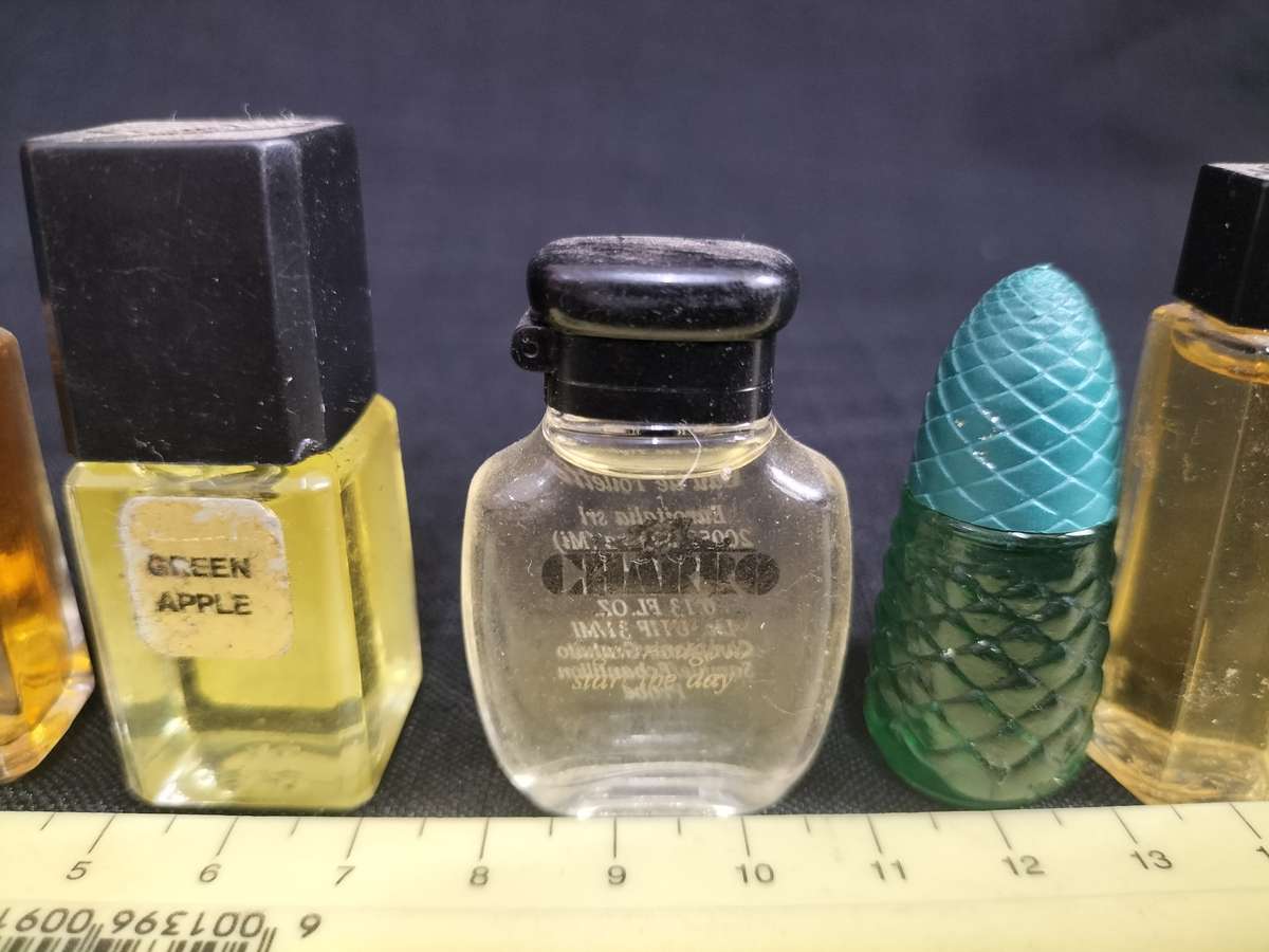 Collection of 10 Vintage Interesting Miniature Perfumes
