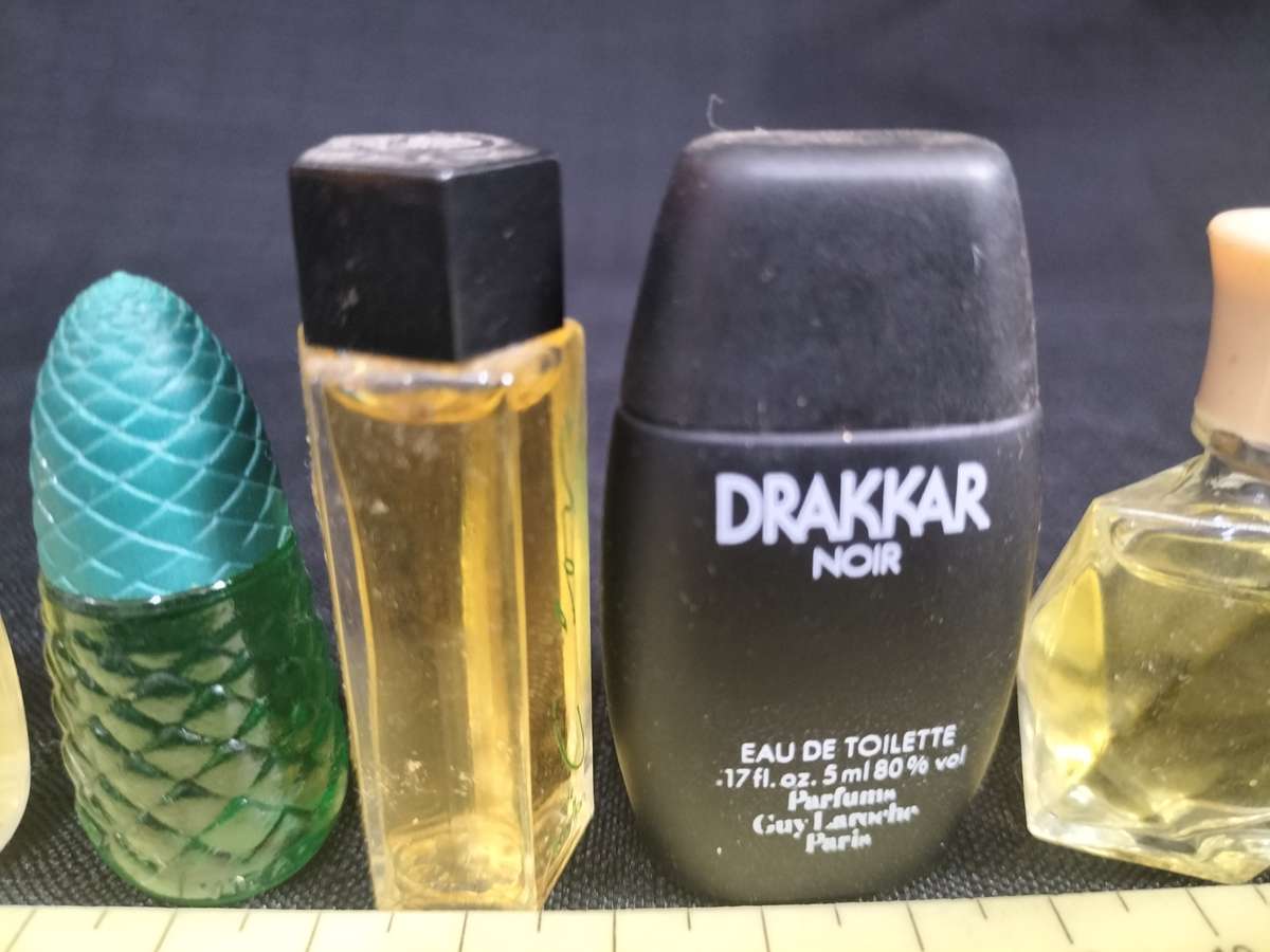 Collection of 10 Vintage Interesting Miniature Perfumes