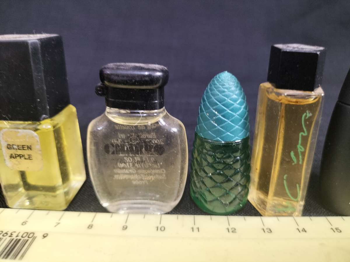 Collection of 10 Vintage Interesting Miniature Perfumes