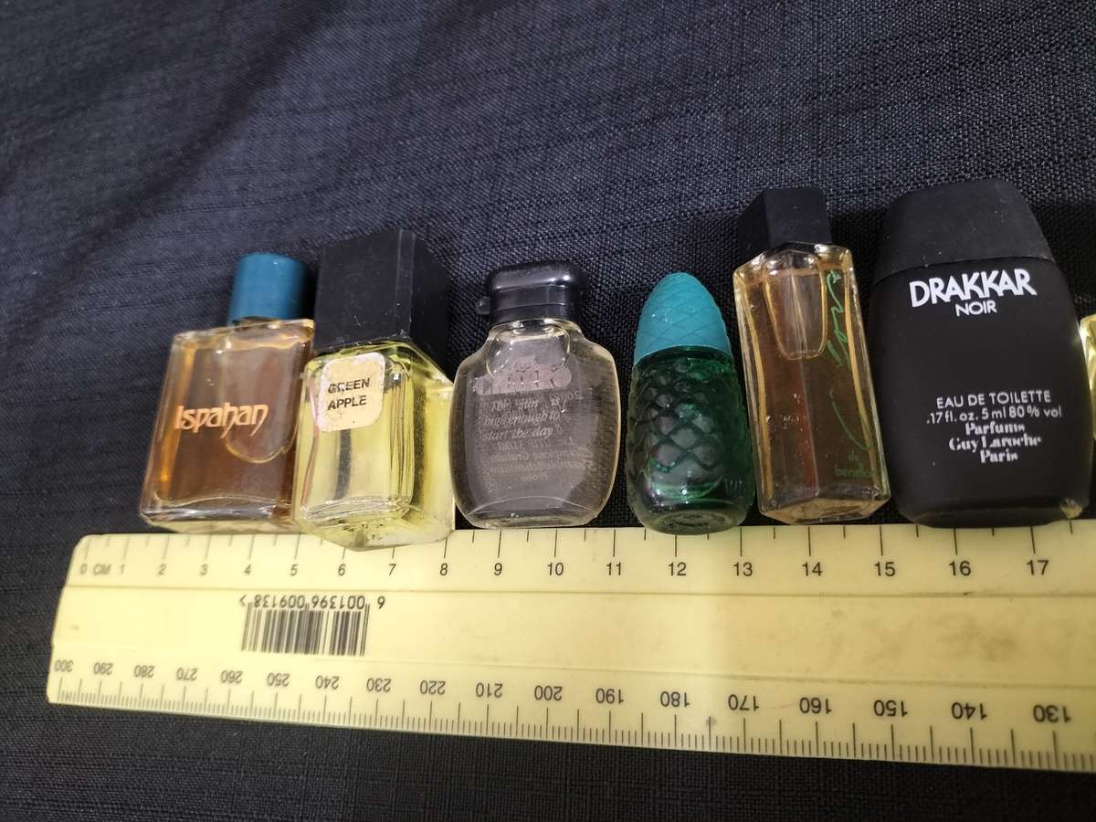 Collection of 10 Vintage Interesting Miniature Perfumes