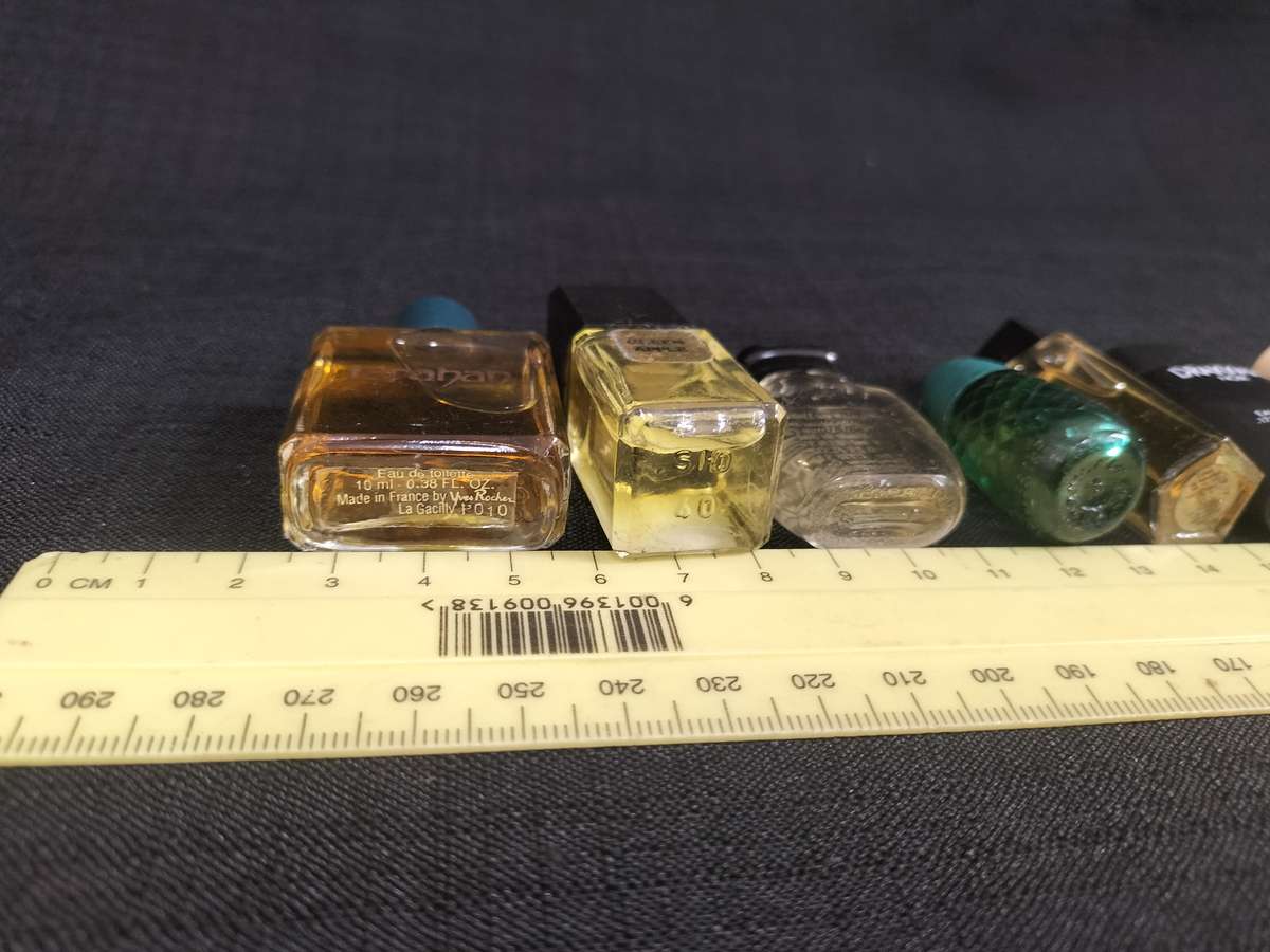 Collection of 10 Vintage Interesting Miniature Perfumes