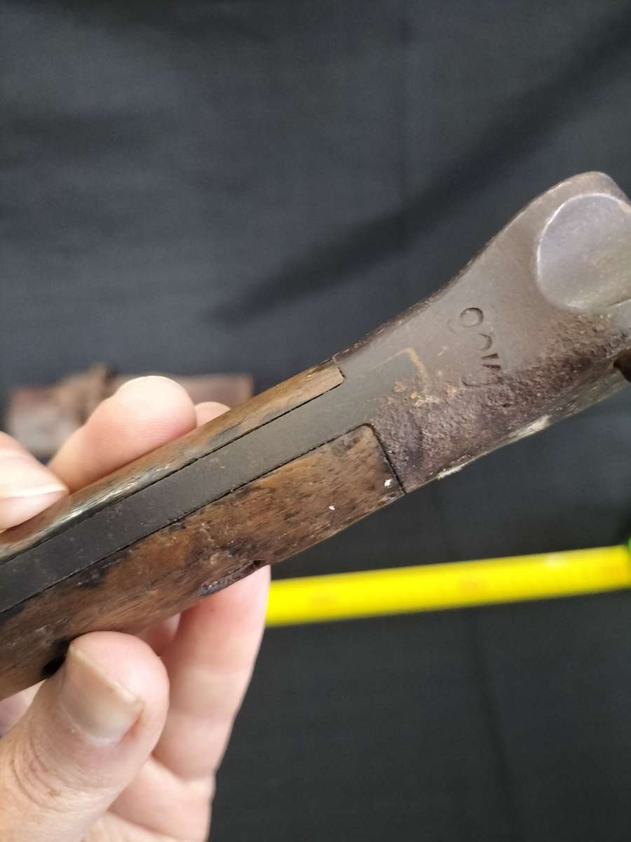 Vintage South African Police Bayonet with Leather Sheath and leather Frog  - See Description