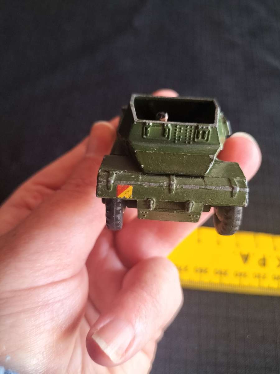 Very Rare Vintage Dinky Toys - NO673-  Meccano LTD - Army Scout Car- Made in England