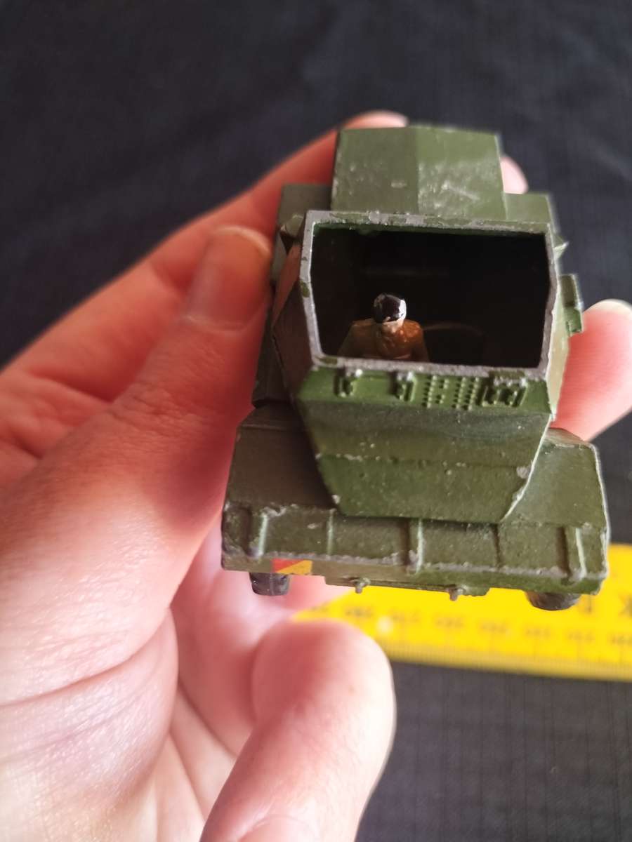 Very Rare Vintage Dinky Toys - NO673-  Meccano LTD - Army Scout Car- Made in England