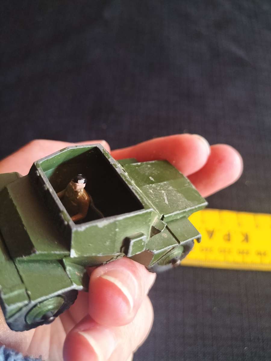 Very Rare Vintage Dinky Toys - NO673-  Meccano LTD - Army Scout Car- Made in England