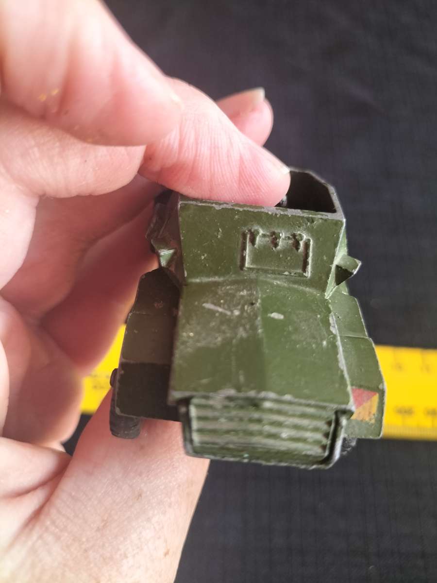 Very Rare Vintage Dinky Toys - NO673-  Meccano LTD - Army Scout Car- Made in England