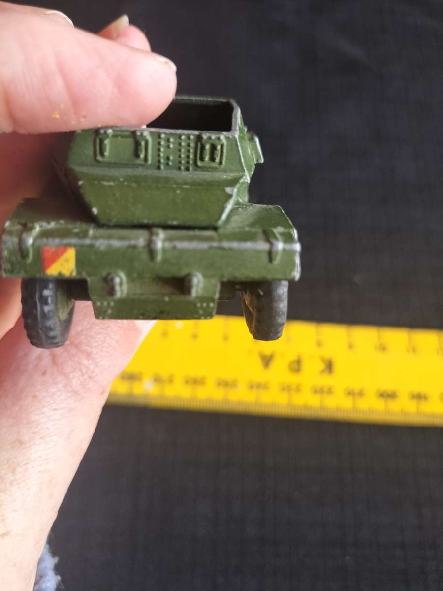 Very Rare Vintage Dinky Toys - NO673-  Meccano LTD - Army Scout Car- Made in England