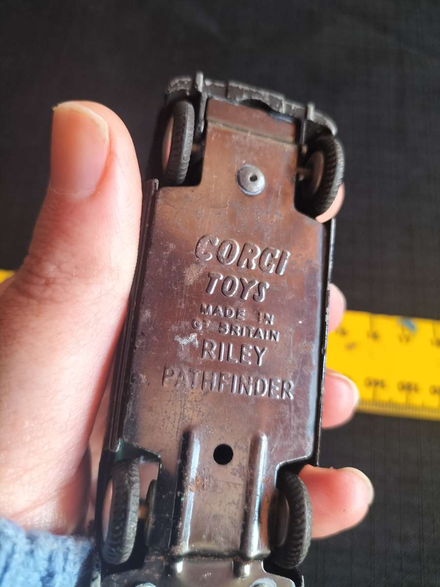 Very Rare Vintage Corgi Toys No209 - Riley Pathfinder Police Car  - Made in GT. Britain