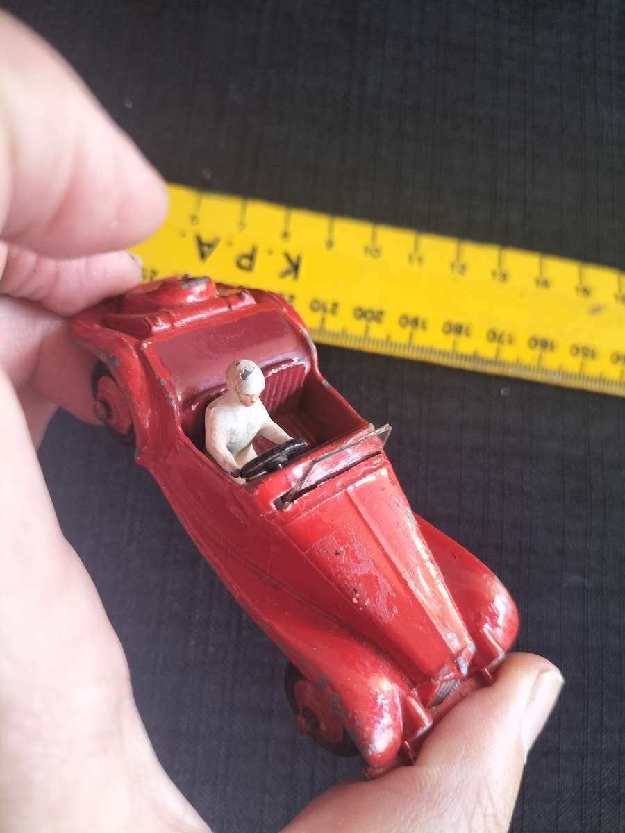 Very Rare Vintage Dinky Toys -NO108  M.G Midget Sport -Made in England Meccano LTD