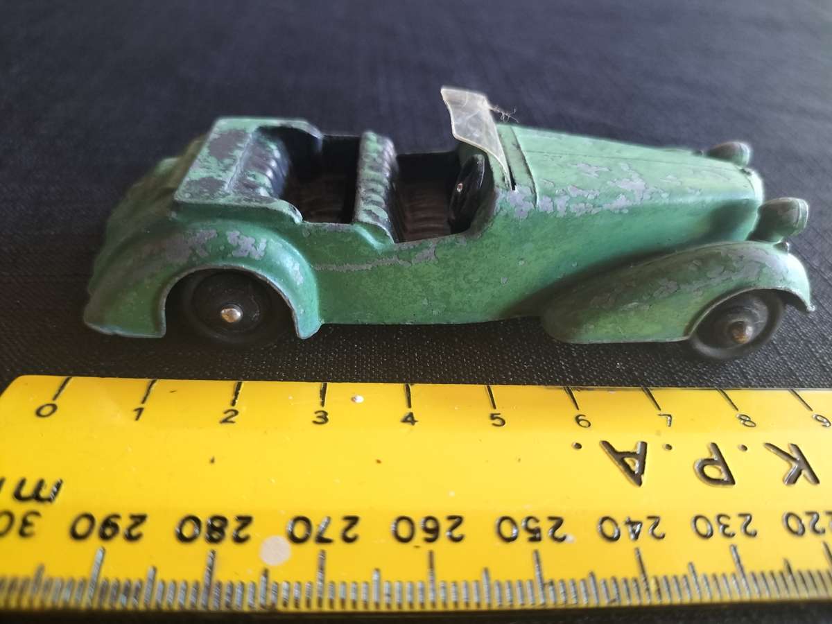 Very Rare Vintage Dinky Toys -NO38D  Meccano LTD -Alvis Sport-Made in England-View Description