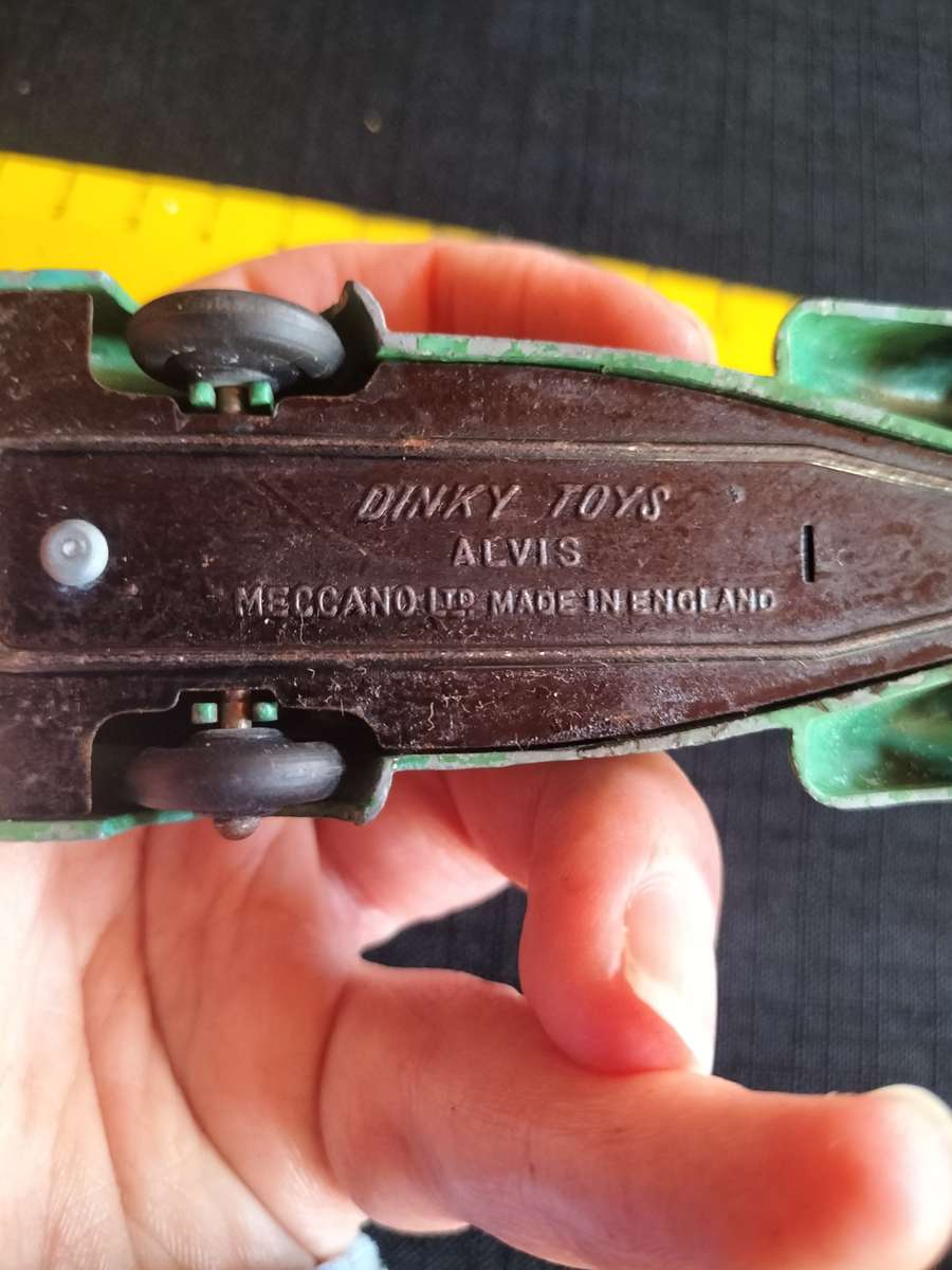 Very Rare Vintage Dinky Toys -NO38D  Meccano LTD -Alvis Sport-Made in England-View Description