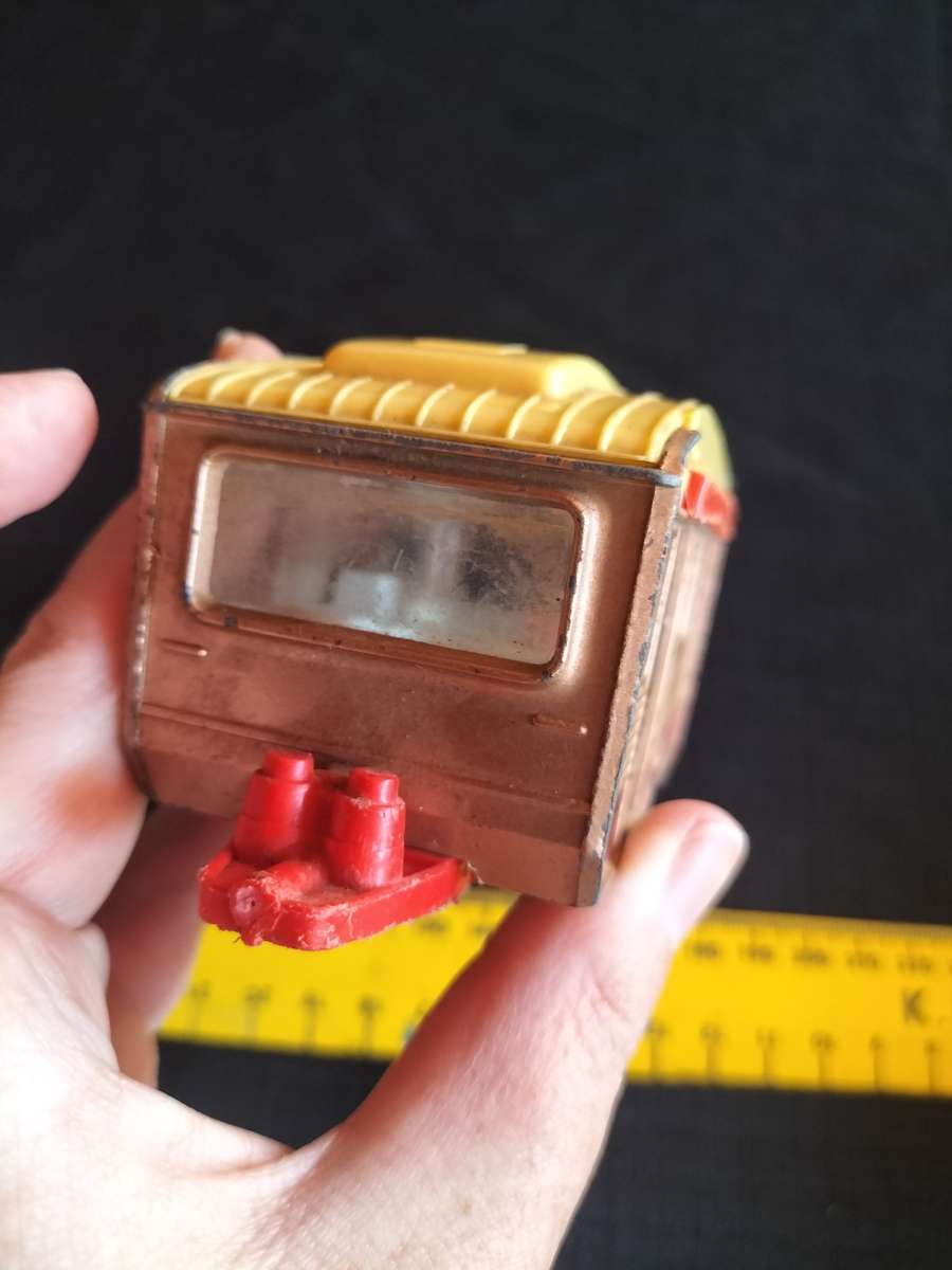 Very Rare Corgi Toys No490 Touring Caravan - Made in GT Britain -View Description