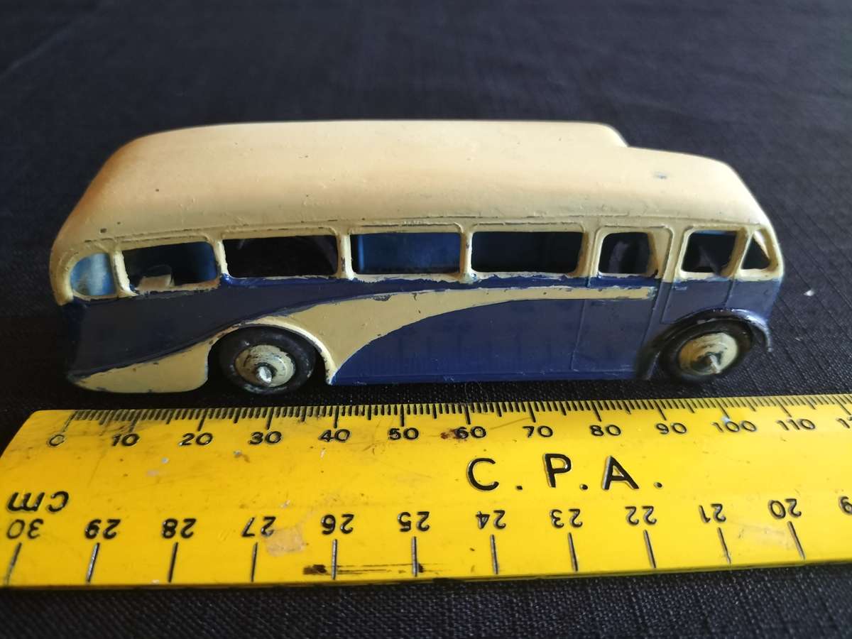 Very Rare Vintage Dinky Toys- No29E  Meccano LTD -Half Cab Coach Bus- Made in England