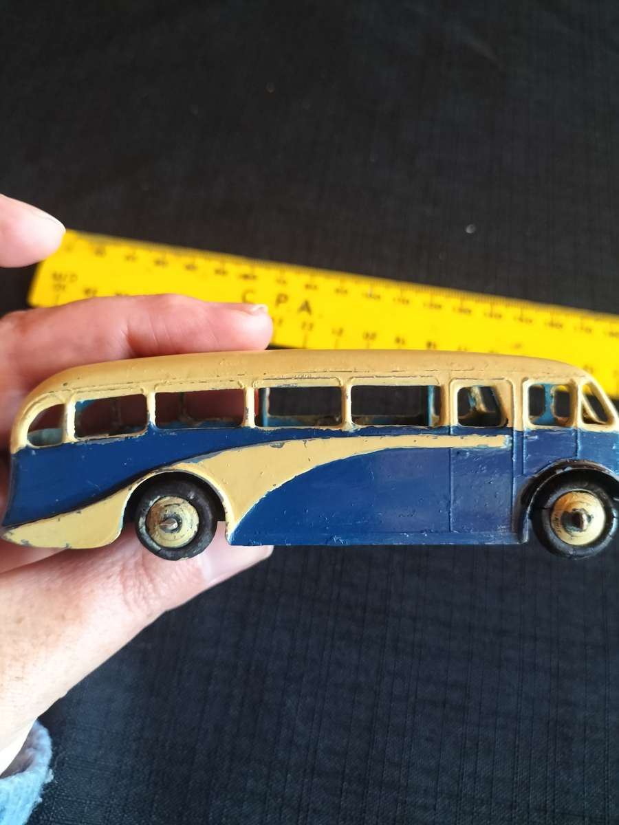 Very Rare Vintage Dinky Toys- No29E  Meccano LTD -Half Cab Coach Bus- Made in England