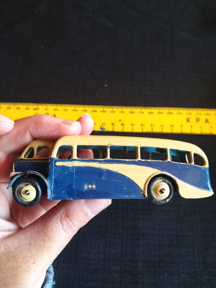 Very Rare Vintage Dinky Toys- No29E  Meccano LTD -Half Cab Coach Bus- Made in England
