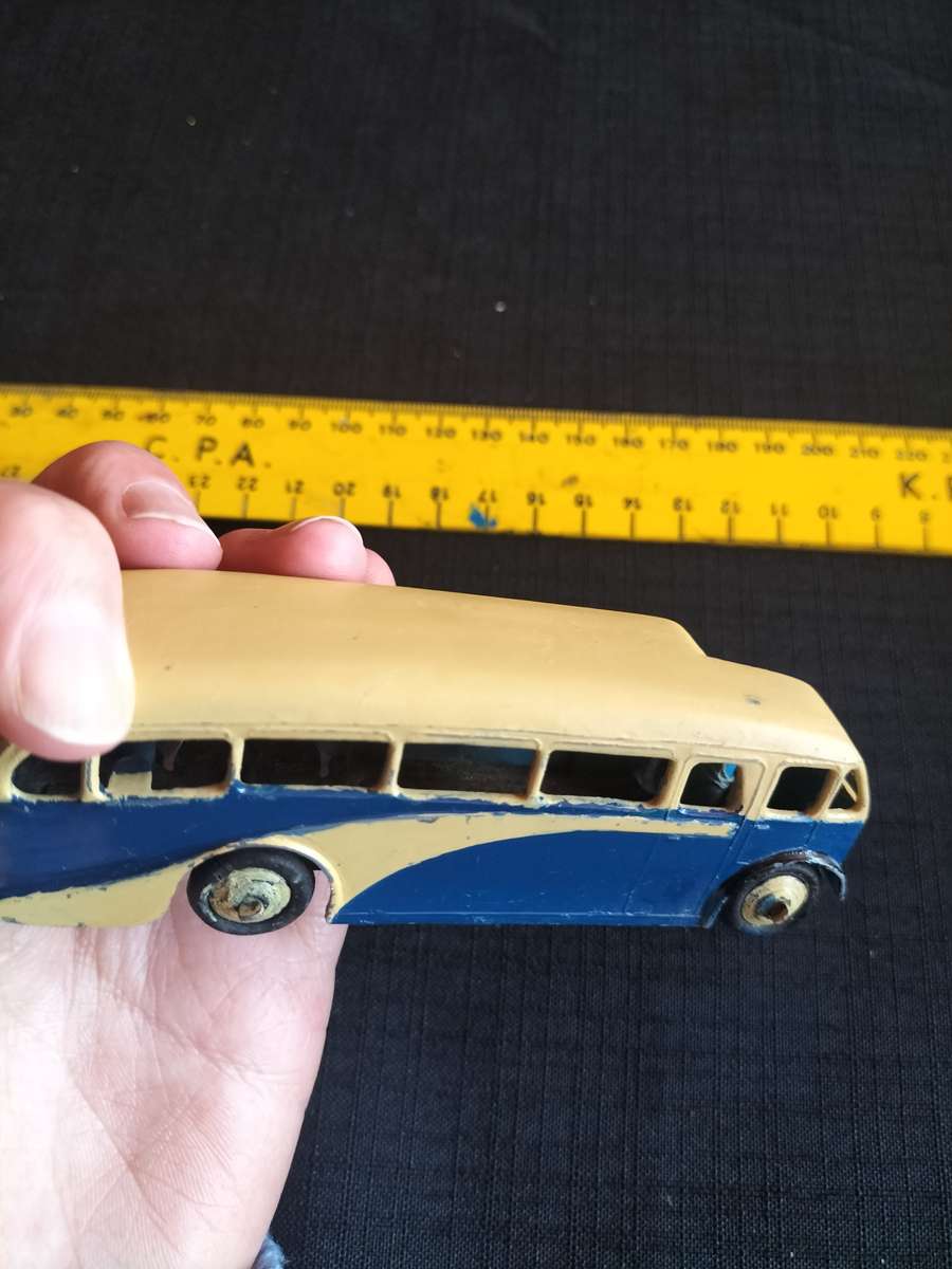 Very Rare Vintage Dinky Toys- No29E  Meccano LTD -Half Cab Coach Bus- Made in England
