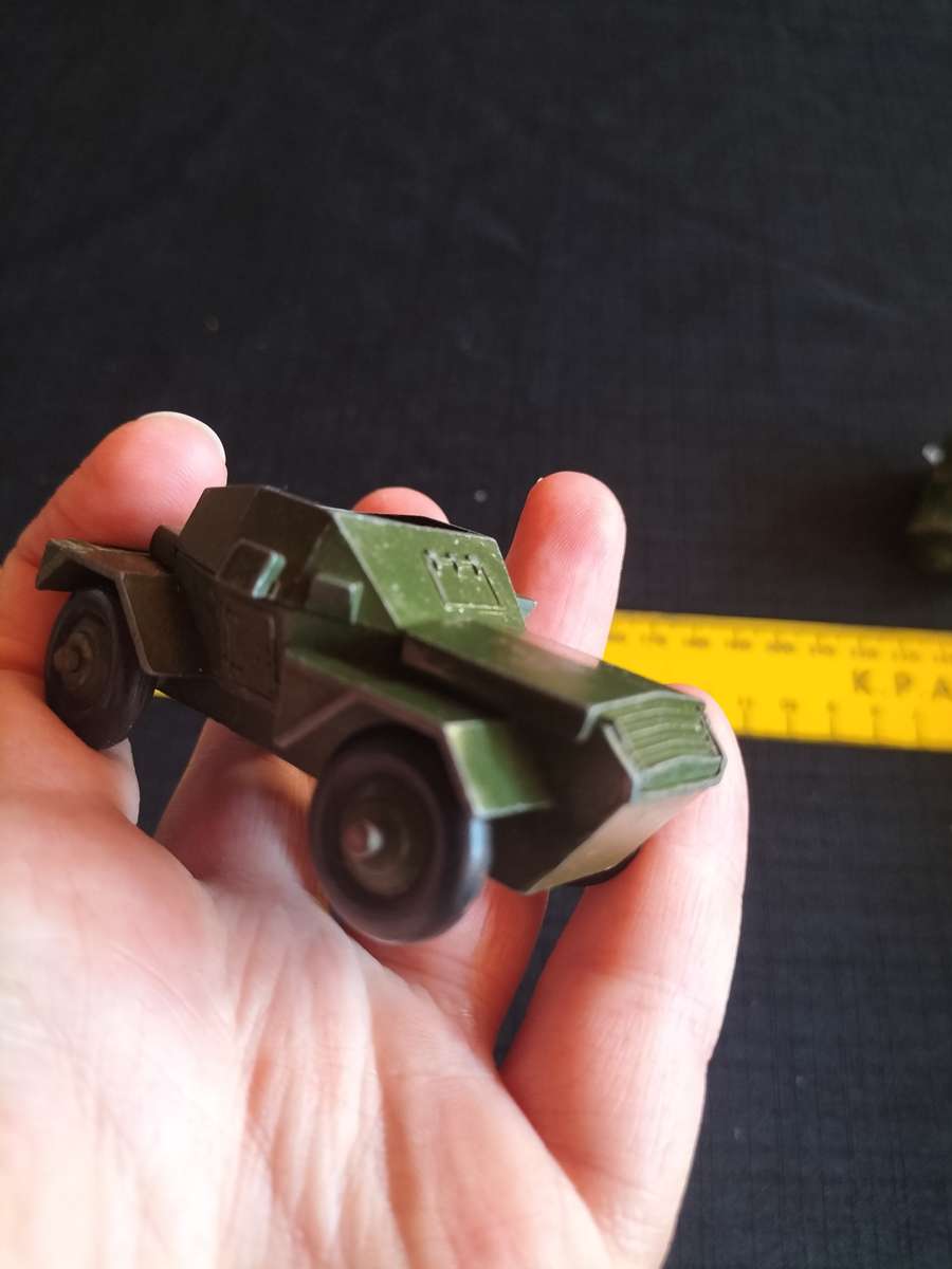 Very Rare Vintage Dinky Toys - NO673-  Meccano LTD - Army Scout Car- Made in England