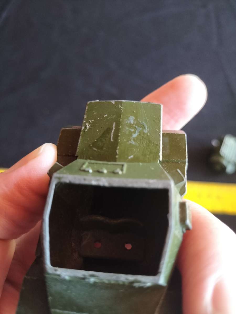 Very Rare Vintage Dinky Toys - NO673-  Meccano LTD - Army Scout Car- Made in England