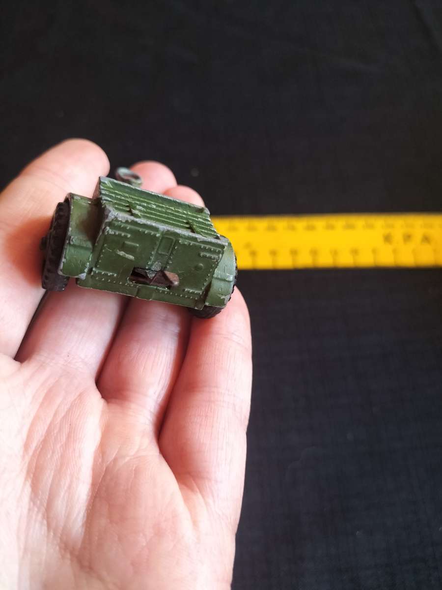 Very Rare Vintage Dinky Toys- No67 Meccano LTD -Trailer For 25 Pounder Field Gun- Made in England