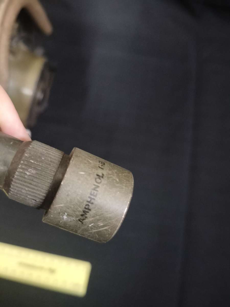 Vintage SADF Armoured Car Helmet with Ear Phones - Used on Ratel & Other Armoured Cars