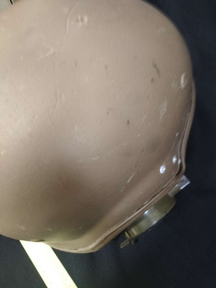 Vintage SADF Armoured Car Helmet with Ear Phones - Used on Ratel & Other Armoured Cars