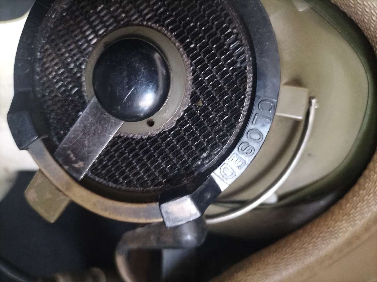 Vintage SADF Armoured Car Helmet with Ear Phones - Used on Ratel & Other Armoured Cars