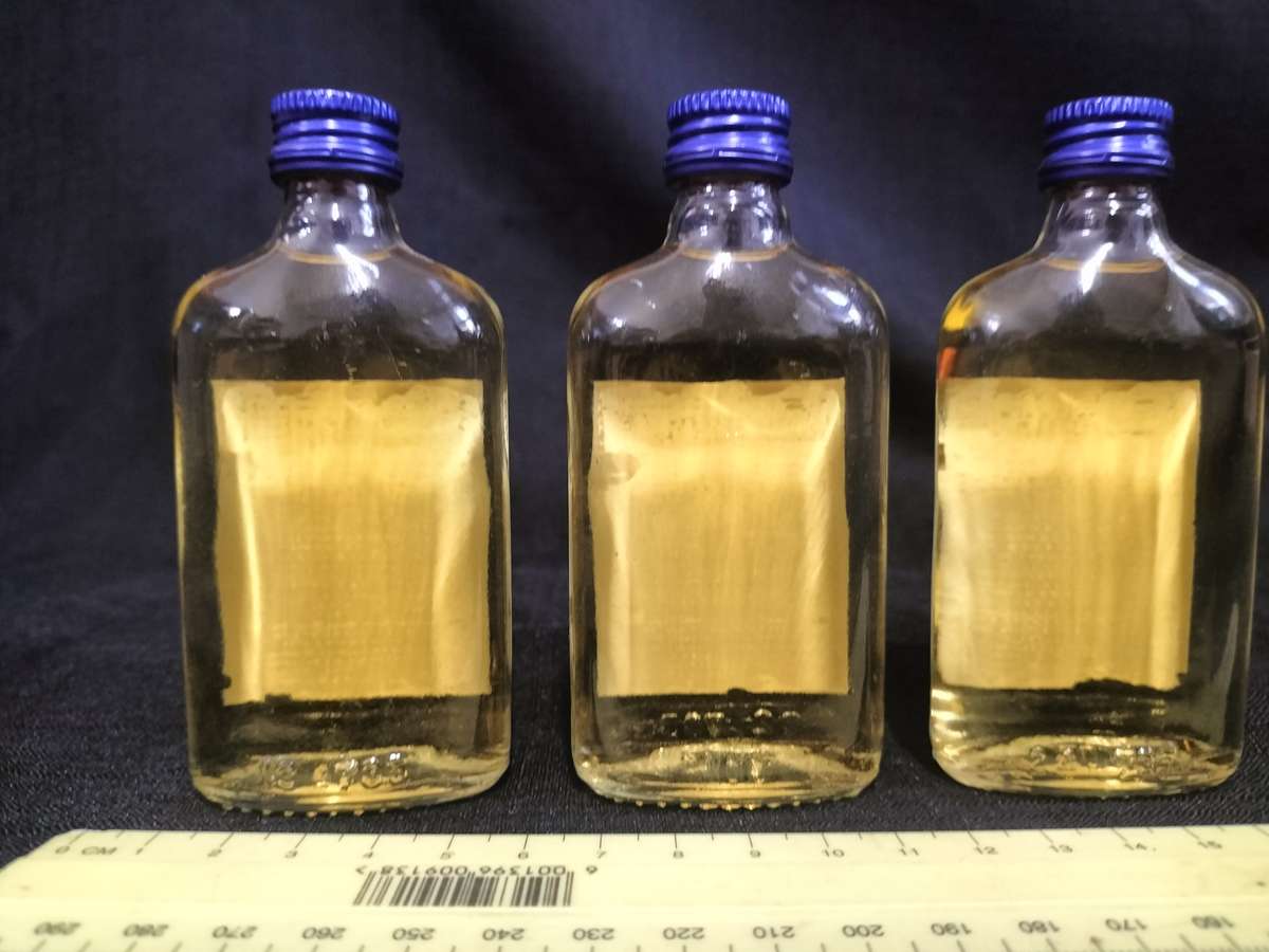 Vintage Three Miniature Paarl Rock 1856 Superior Old Brandy's 50 ml- Sealed - View Description