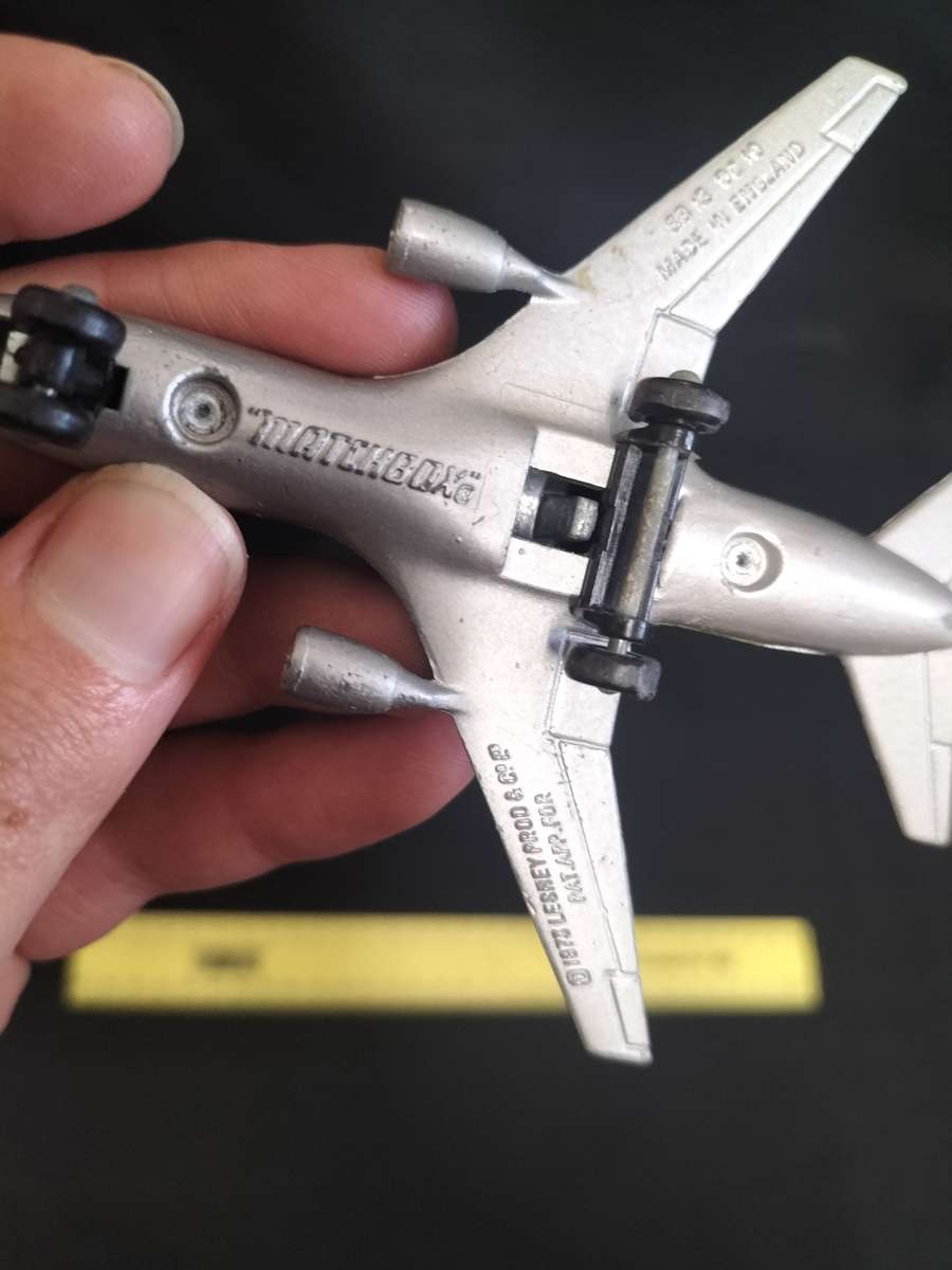 Very Rare Vintage Lesney Match Box Series 1973 SB -13  DC-10- Sky Busters - Made in England