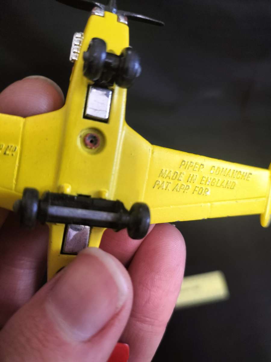 Very Rare Vintage Lesney Match Box Series 1976 - SB-19  -Piper Comanche -Made in England