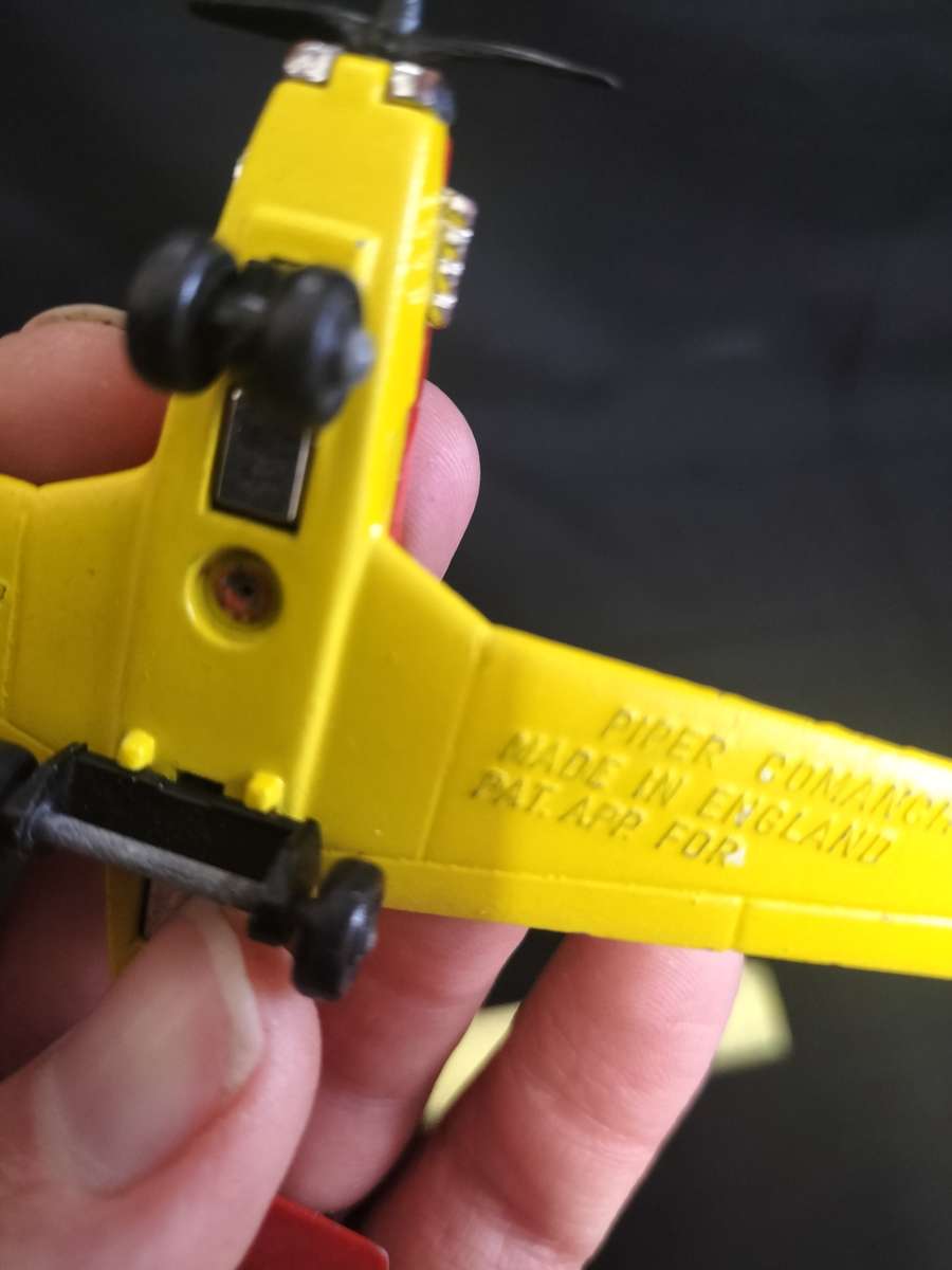 Very Rare Vintage Lesney Match Box Series 1976 - SB-19  -Piper Comanche -Made in England