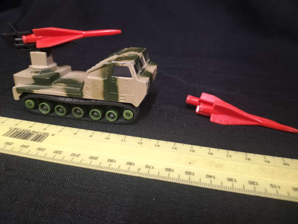 Very Rare Vintage Lesney Match Box Series 1977 -K117 Battle Kings SP Hawk Launcher- View Description