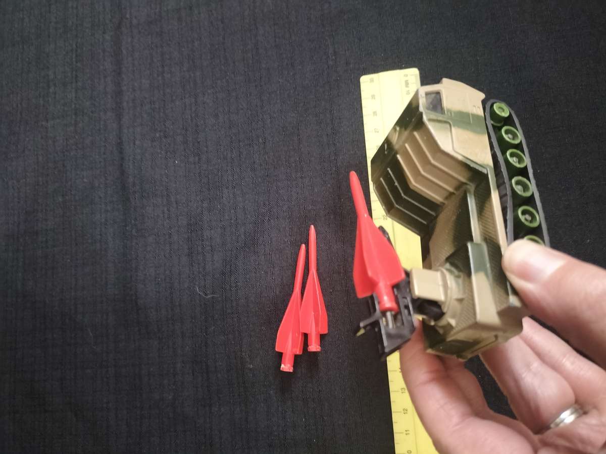 Very Rare Vintage Lesney Match Box Series 1977 -K117 Battle Kings SP Hawk Launcher- View Description