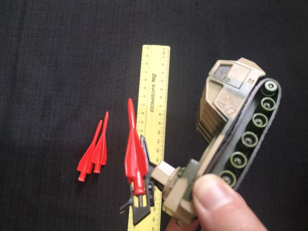 Very Rare Vintage Lesney Match Box Series 1977 -K117 Battle Kings SP Hawk Launcher- View Description