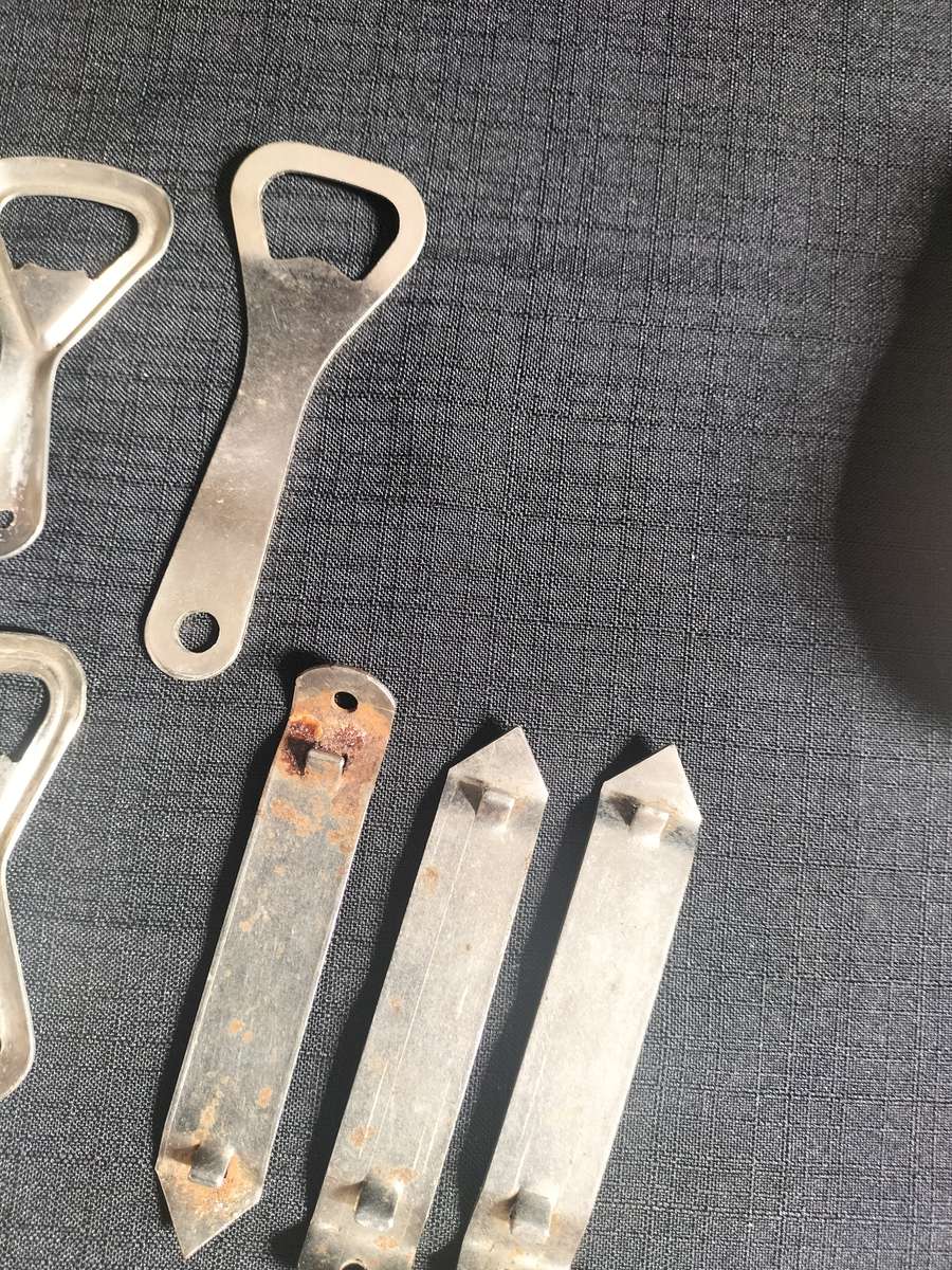 Collection of Seventeen Vintage Bottle Openers - View Description