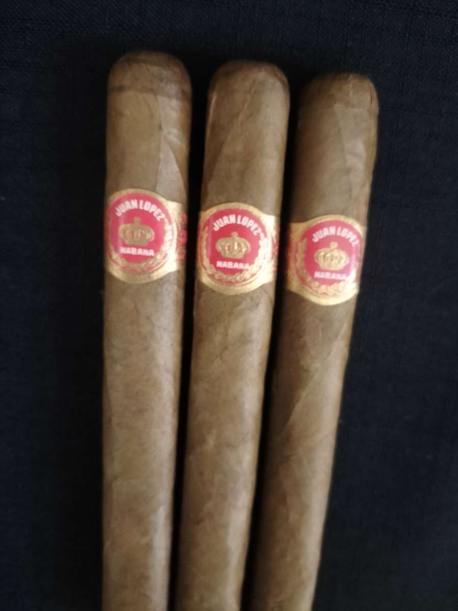 Three Juan Lopez Habana Cigars  -Made in Cuba - See Description