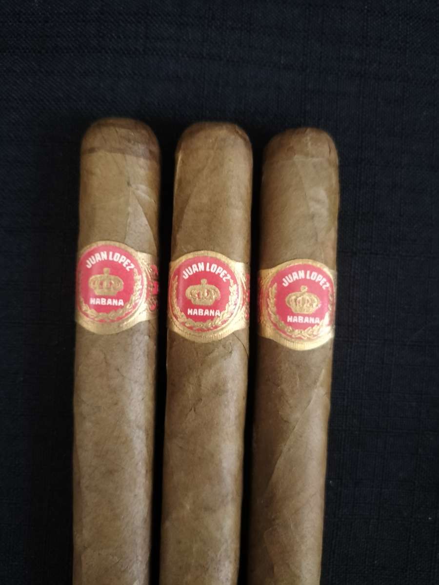 Three Juan Lopez Habana Cigars  -Made in Cuba - See Description