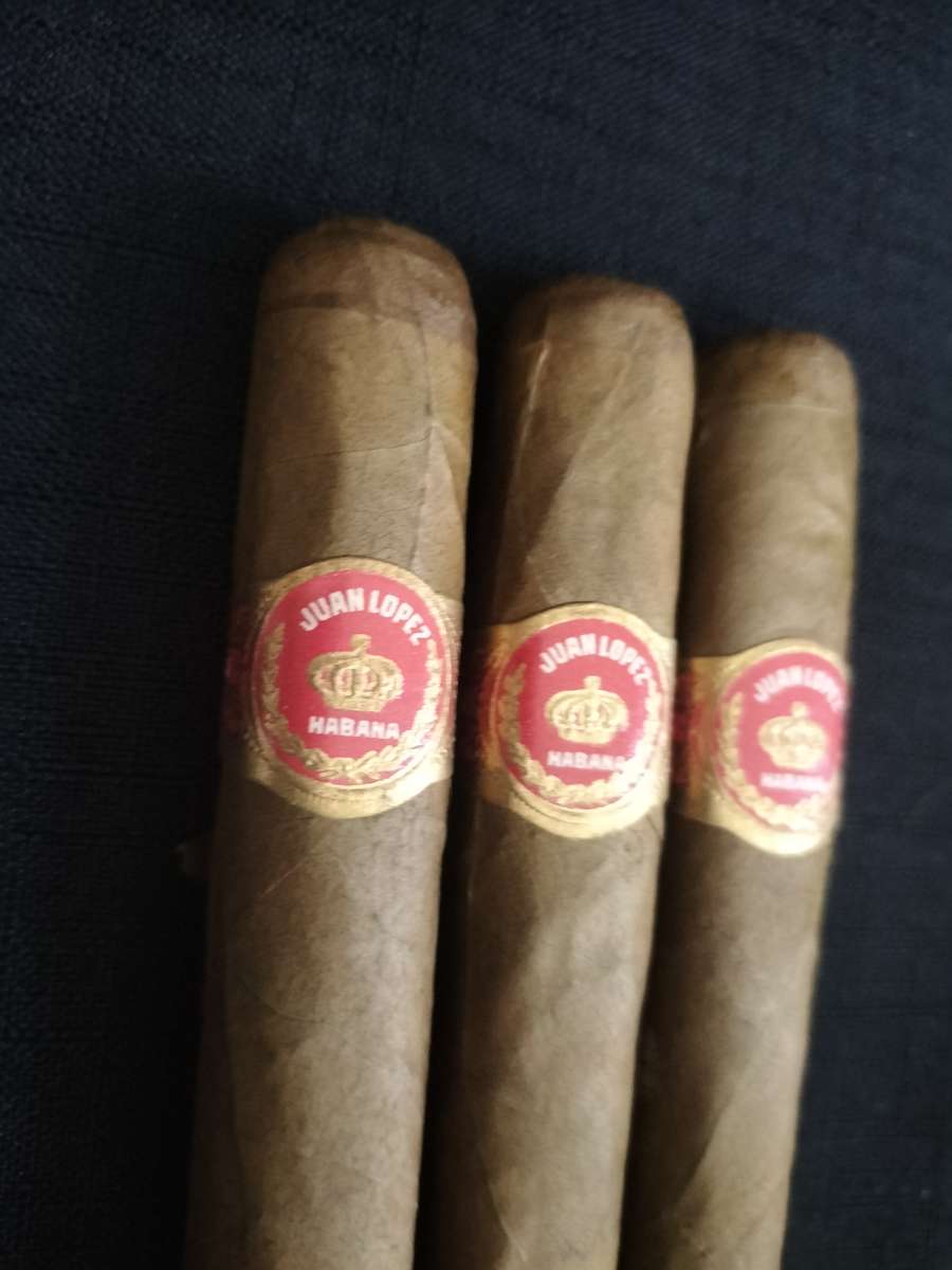 Three Juan Lopez Habana Cigars  -Made in Cuba - See Description