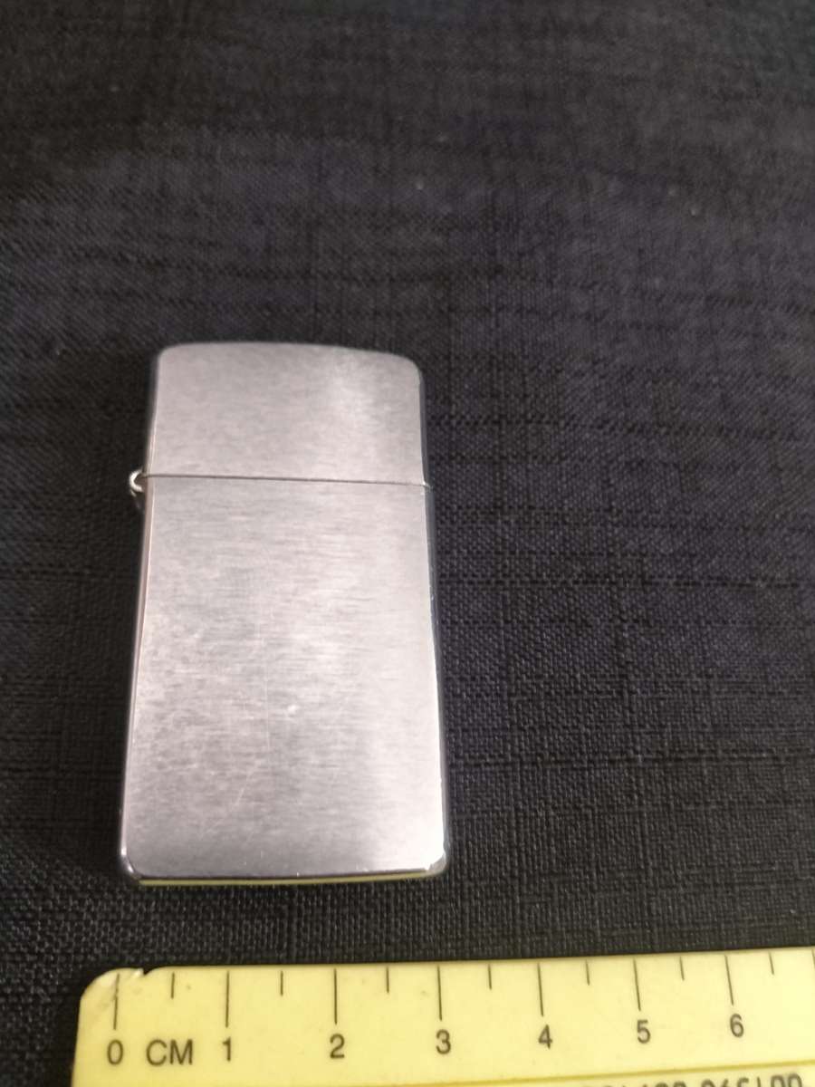 Vintage J Zippo Lighter 03 Bradford. PA- Made in USA -See Description