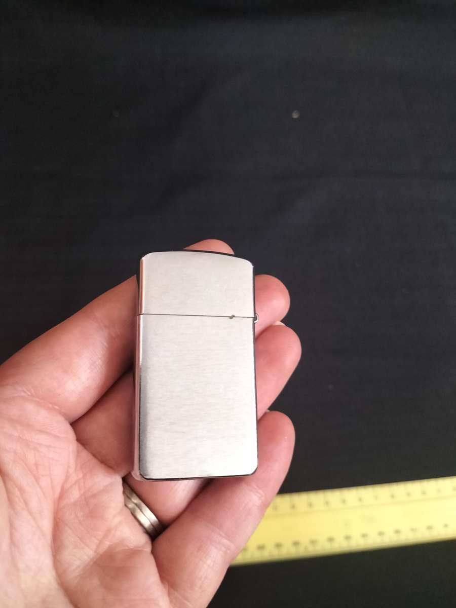 Vintage J Zippo Lighter 03 Bradford. PA- Made in USA -See Description