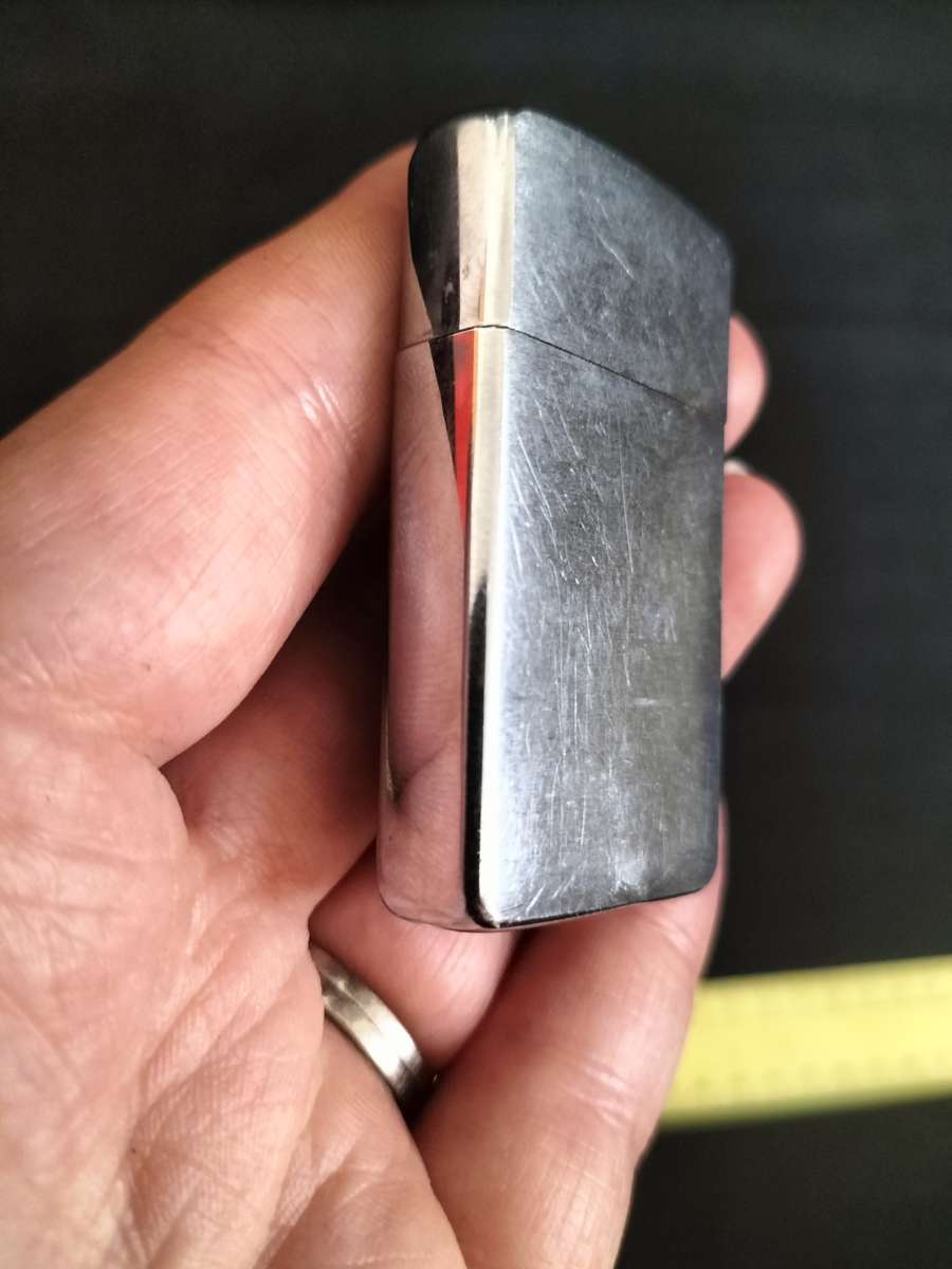 Vintage J Zippo Lighter 03 Bradford. PA- Made in USA -See Description