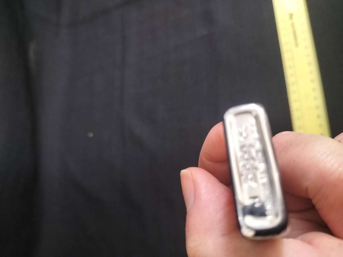 Vintage J Zippo Lighter 03 Bradford. PA- Made in USA -See Description